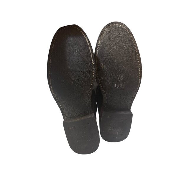 Cofi Womens Black Snake Embossed Leather Buckle Boots Size 10 - Picture 7 of 8